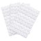 uxcell Screw Hole Covers Stickers - 162pcs Textured Plastic Self Adhesive Stickers for Wood Furniture