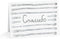 GENERIC (Thank You in Russian) White Stripes & Silver Script Design Personalizible, 30