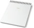 RUSSELL+HAZEL Spiral Memo Notebook, Office Supplies, 7.5” x 9”, 196 Lined Pages, White (44314)