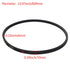 Othmro M-24 Drive V Belt 24in Inner Girth - Industrial Power Rubber Transmission Belt for Lawn Mower