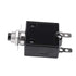 18Amp Push Button Circuit Breaker, 125-250V AC 50V DC Thermal Overload Protector L1 Series Manual Reset