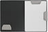 LHiDS Creative Magnetic Business Portfolio - A4 Padfolio Organizer with Clipboard, Card Holder, Grey