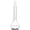 Glass Volumetric Flask with Glass Stopper, Borosilicate Heavy Wall Class A, 50 ml (Pack of 1)