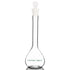 Glass Volumetric Flask with Glass Stopper, Borosilicate Heavy Wall Class A, 50 ml (Pack of 1)
