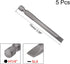 uxcell 5 Pcs 6mm Slotted Tip Magnetic Flat Head Screwdriver Bits, 1/4 Inch Hex Shank 3-inch Length S2 Power Tool by uxcell