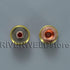 RIVERWELD 3pk TIG Stubby Gas Lens 17GL18 (1/8" & 3.2mm) Orifice Fit for SR WP 17 18 26 Welding Torch