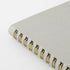 Midori 15330006 Ring Notebook, A5, Color Dot Square, Gray