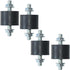 4pcs 29 x 20mm Rubber Mounts, Rubber Vibration Isolator Mounts with M8 x 20mm Studs