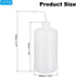 PATIKIL 1000ml Wash Bottle, 12pcs Plastic Squeeze Bottle, Narrow Mouth Watering Tools for Green Soap Cleaning, Clear