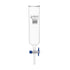EISCO 500ml Dropping Funnel, PTFE Key Stopcock, Open Top, Ungraduated Borosilicate Glass, Cylindrical