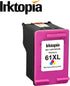 Inktopia Remanufactured Ink Cartridges Replacement for HP 61XL for Envy 4500 4502 5530 5534 DeskJet 1000 1050 1512 2540