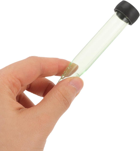 50Pcs jojofuny Transparent Flower Tubes for Fresh Flower Arrangements Hydroponic Nutrient Vials for Roses Carnations