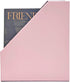 UnionBasic Magazine File Holder - Leatherette Desktop Document Organizer for Home Office Paper Storage, Pink