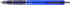 Zebra Pen DelGuard Mechanical Pencil, Fine Point, 0.5mm, Black/Blue/White Barrel, 3-Pack with Lead Refills