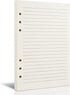 Tofun A5 Line Refill Paper, A5 Binder Refills for 6-Ring Binders Planner Traveller