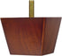 2 Inch Set 4 M8 Maricome Furniture Legs Solid Wood Sofa Couch Ottoman Replacement Feet of Pre-drilled Bolt Screw