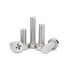 CLXDKLKEQ 5/10/50pcs M2 M2.5 M3 M4 M5 M6 M8 GB822 A2 Bolt(16mm,10pcs M4) Stainless Steel Phillips Cheese Head Screw