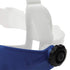 Sellstrom Single Crown Safety Face Shield with Pin Lock Headgear (Window Not Included), Plastic, Blue, S39000