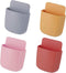 Remote Control Holder Set of 4, Sticky Wall Mount Storage Box for Home Office Organizer