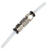 3PCS Bambu Lab Upgrade PTFE Tube Connector, Compatible with X1 X1C X1E P1P P1S, Stainless Steel, Anti-Oxidation