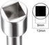 uxcell 8mm Zinc Alloy Square Electrical Cabinet Key | 2Pcs Water Meter Box Safety Key