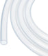 6.6ft 1/8" ID x 3/16" OD Clear Silicone Tubing, Industrial Plastic Tubing for Pump Siphoning, Draining, Irrigation