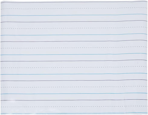 Bright Creations 2 Sheets of Magnetic Lined Handwriting Paper for Whiteboard, Dry Erase Sentence Strips for Classroom