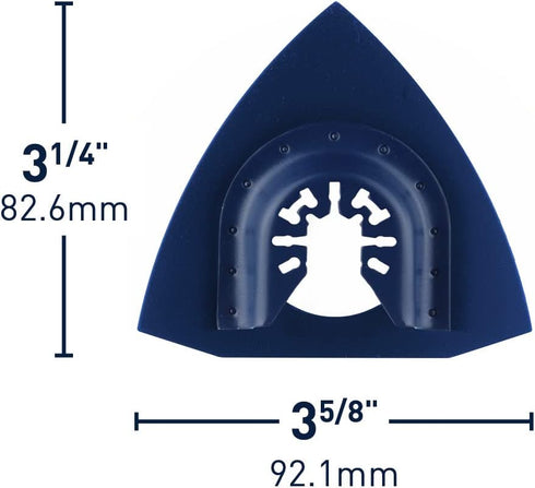 Norske Tools NOTP231 Triangle Carbide Rasp Oscillating Multi Tool Accessory