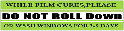 5x1 inch DO NOT ROLL Down Warning Stickers, Caution Labels for Car Window Switch Tape (500 Pcs)