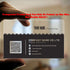 MornLu 500Pcs 0.38mm Custom Business Cards PVC Waterproof Add Photo/Text/Logo Print Your Own Business Cards