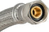 Eastman 16 Inch Delta Style Flexible Faucet Connector, Braided Stainless Steel, 3/8 Inch OD Male Compression
