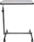 Tilting Overbed Table,Multifunctional Adjustable Bedside Table,Medical Adjustable Overbed Bedside Table with Wheels
