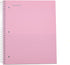Mintra Office 3 Pack Durable Spiral Notebook, 2 Subject, College Ruled in Arctic Ice, Sun Yellow, Spring Pink