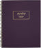 Cambridge Meeting Notebook, Journal - 8-3/8" x 11", Legal Ruled, 80 Sheets, WorkStyle, Purple (49567)