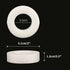 G2PLUS 6 Rolls PE Micropore Medical Tape Roll, 1/2'' x 59 Yards, Eyelash Tape for Extensions, Sensitive Skin