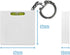Azeeda (KM00048432) 'Domino Game Tile' Keyring Tape Measure/Spirit Level Tool