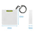 Azeeda (KM00044595) 'Sail Boat Toy' Keyring Tape Measure/Spirit Level Tool