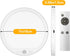 Closet OSIDEN Rechargeable Motion Sensor Ceiling Light with Remote Wireless Magnetic Stick on Light Battery Operated