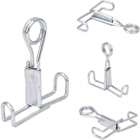 20Pcs Flat Jaw Pinchcocks Tubing Clamps - Stainless Steel Clip for Laboratory Supplies