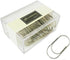 Silver Jumbo Paper Clips, 50pcs, 50mm/2" Large Wide Non Skid Smooth Finish Steel Wire Office Supply Accessories