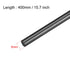 uxcell Carbon Fiber Bar Support Poles for RC Airplane DIY Craft, 5mm Matte Pole 400mm 15.7 Inch, 5pcs