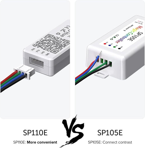 WS2812B WS2811 SK6812 SK6812-RGBW (SP110E) SEZO LED Controller Support All LED Strip/Module Light/Panel/String iOS
