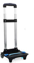 VILINKOU Backpack Hand Truck Wheeled Cart Trolley Hand Aluminium Alloy Folding Trolley Cart