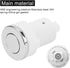 Denpetec Switch(White,Size:28mm) Air Pressure Bath Switch Tub Spa Massage Bath Garbage Waste Disposal Air Switch Push
