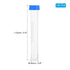 PATIKIL 15ML Plastic Centrifuge Tubes, 20 Pcs Round Bottom Tubes with Blue Screw Caps for Laboratory Liquid Use