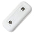 E-outstanding Inline Cord Switch On/Off White Button Feed Cord Switch for Table Lamp Desk Light Bed Lamp 6A 250V
