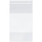 Plymor 5" x 8" Reclosable Plastic Bags, 2 Mil with White-Block Zipper (Pack of 200)