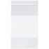 Plymor 5" x 8" Reclosable Plastic Bags, 2 Mil with White-Block Zipper (Pack of 200)