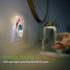 Chrobak LED Night Light,Abstract Creative Pattern LED Night Light Plug into Wall with Dusk to Dawn Light Sensor White