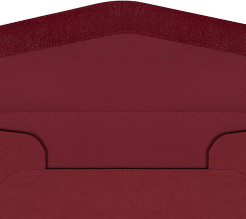 JAM PAPER #10 Business Premium Envelopes | Dark Red | 4 1/8 x 9 1/2 | 50/Pack